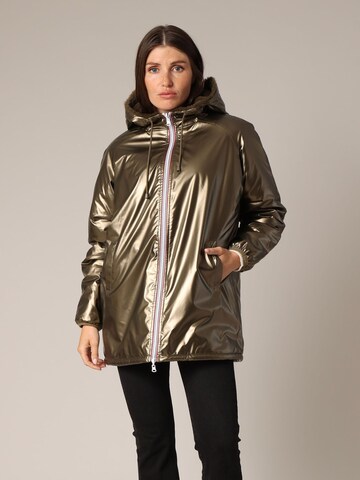 Veste d’hiver 'ISSINA' Deeluxe en vert : devant