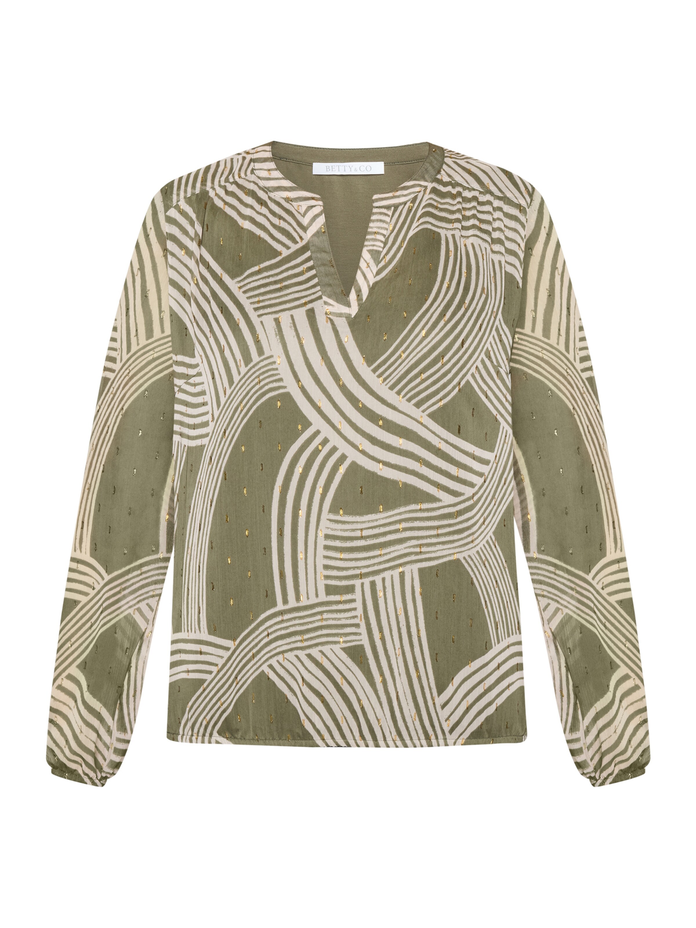 Camicia da donna di Betty & Co in verde: frontale