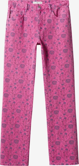 MANGO Jeans 'Flora' i dueblå / fuchsia, Produktvisning