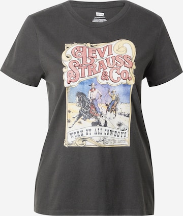 Tricou 'THE PERFECT' de la LEVI'S ® pe negru: față