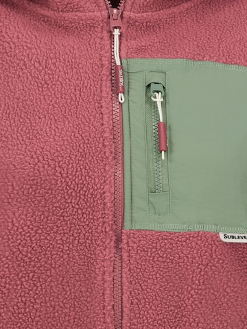 Sublevel Fleecejacke in Rot