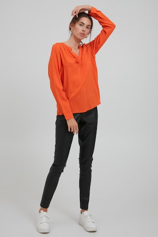 ICHI Blusenshirt "IHMAIN" in Orange