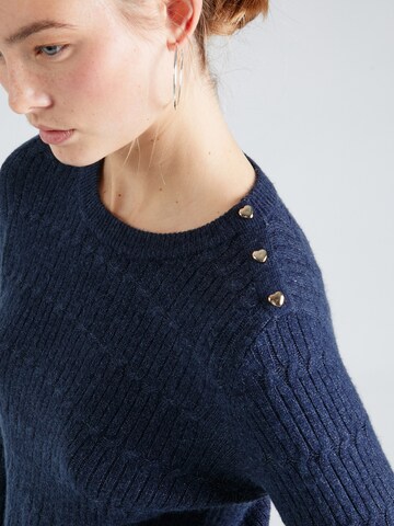 Pull-over 'KATIA' ONLY en bleu