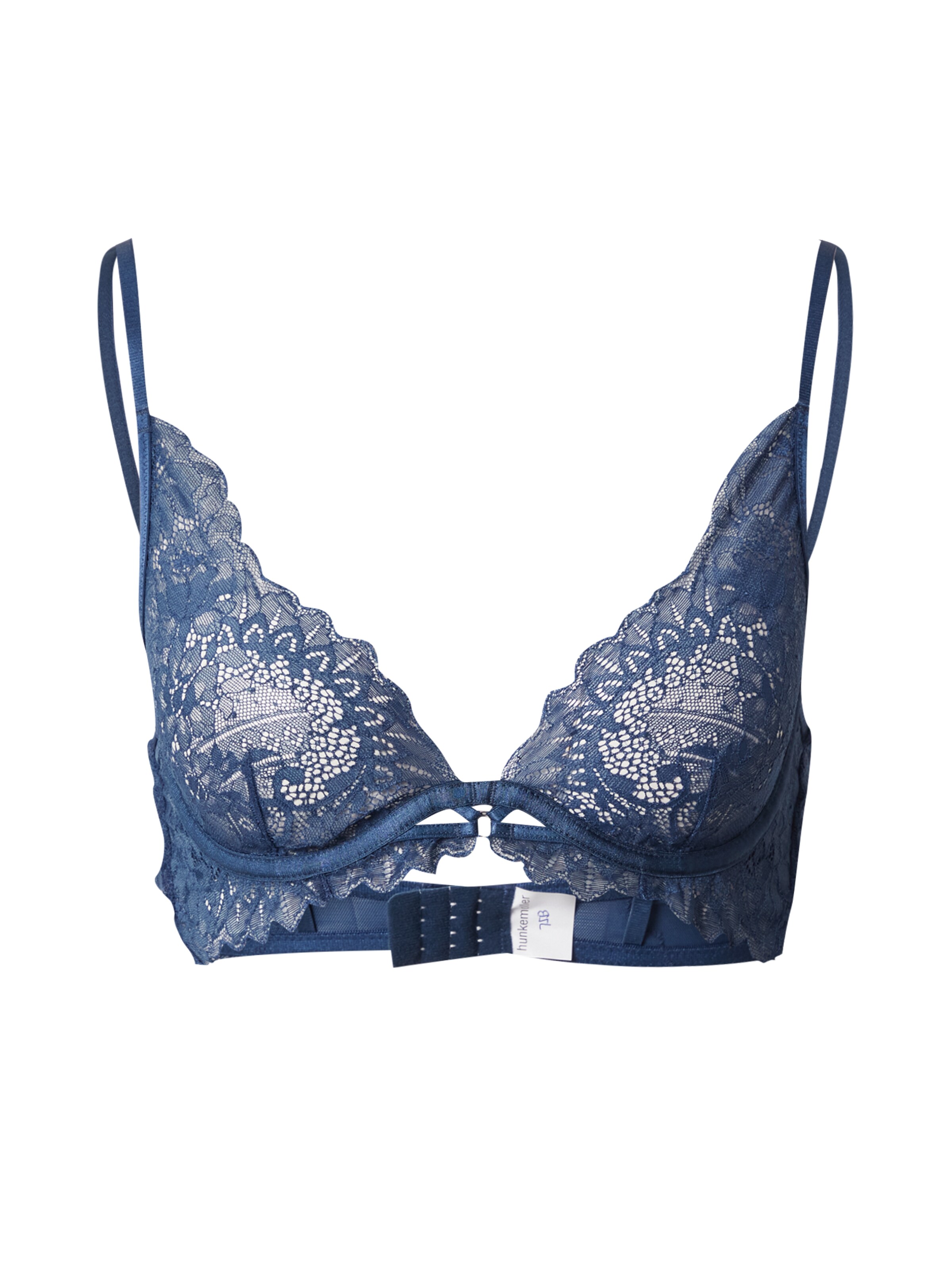 Hunkemöller - Triangular Soutien 'Josefina' em azul: frente