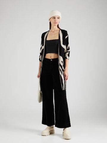VILA Knit Cardigan 'VIRIL' in Black