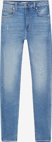 Skinny Jeans di Pull&Bear in blu: frontale