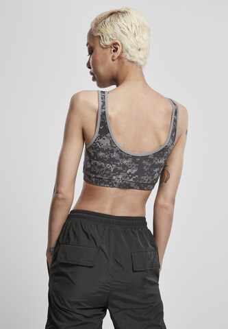 Urban Classics Bustier BH in Grijs