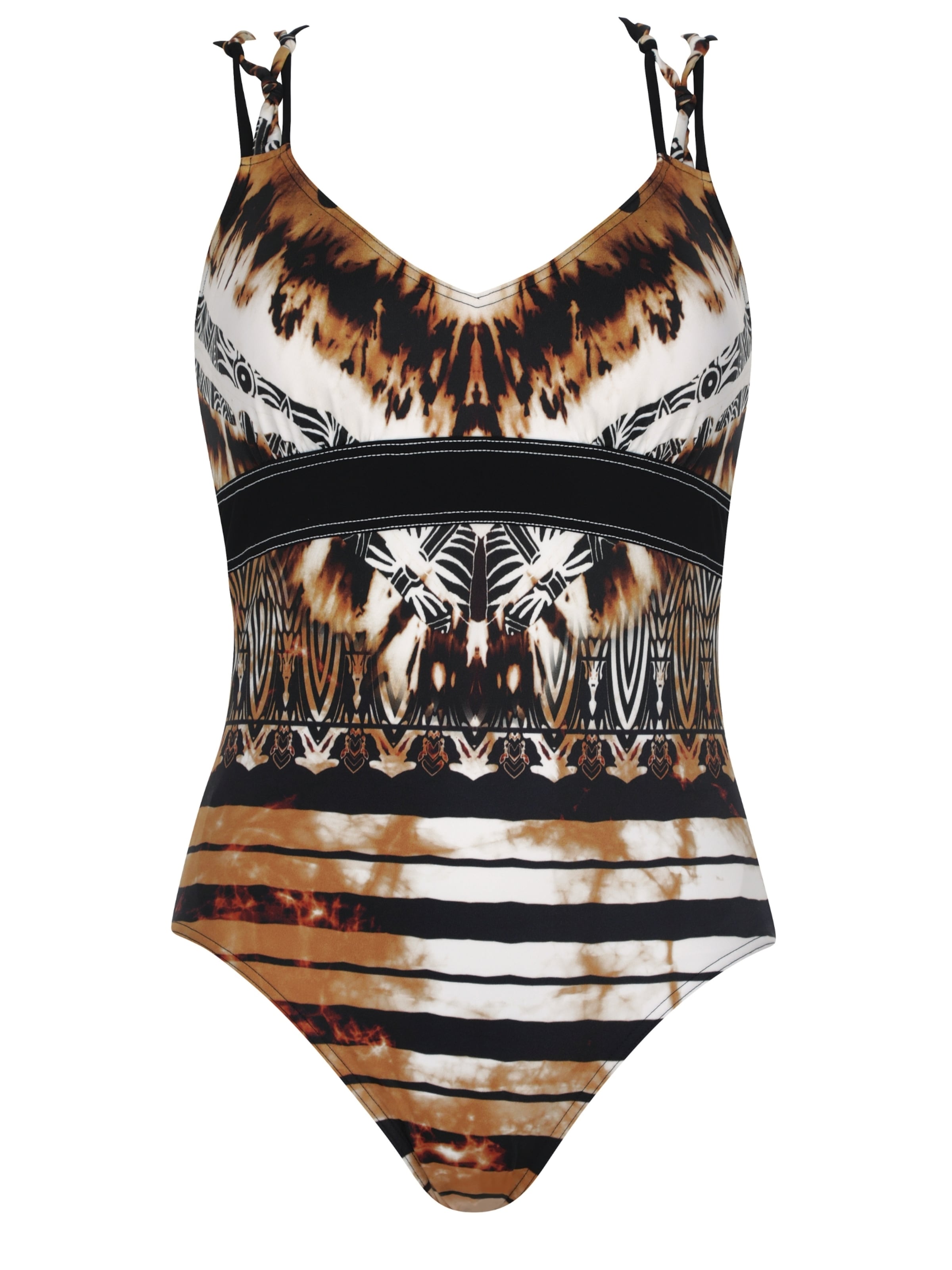 Bustier Maillot de bain SUNFLAIR en mélange de couleurs : devant