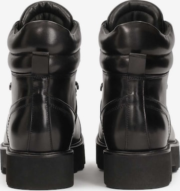 juoda Kazar Studio Auliniai batai su raišteliais