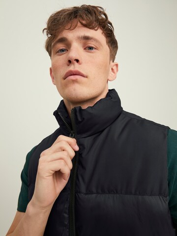 Gilet 'JJChili' JACK & JONES en noir