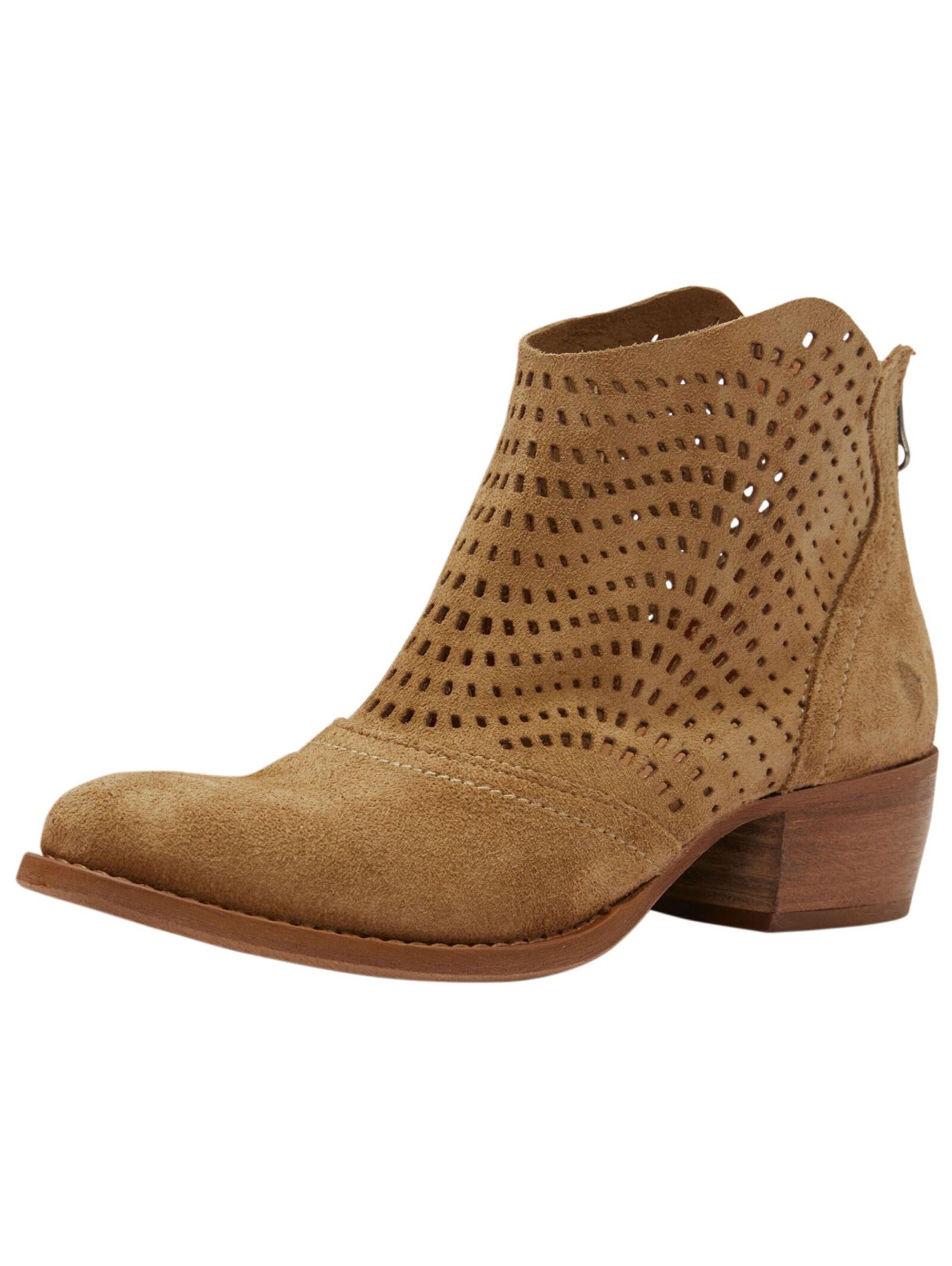 FELMINI Enkellaarsjes in Bruin: voorkant