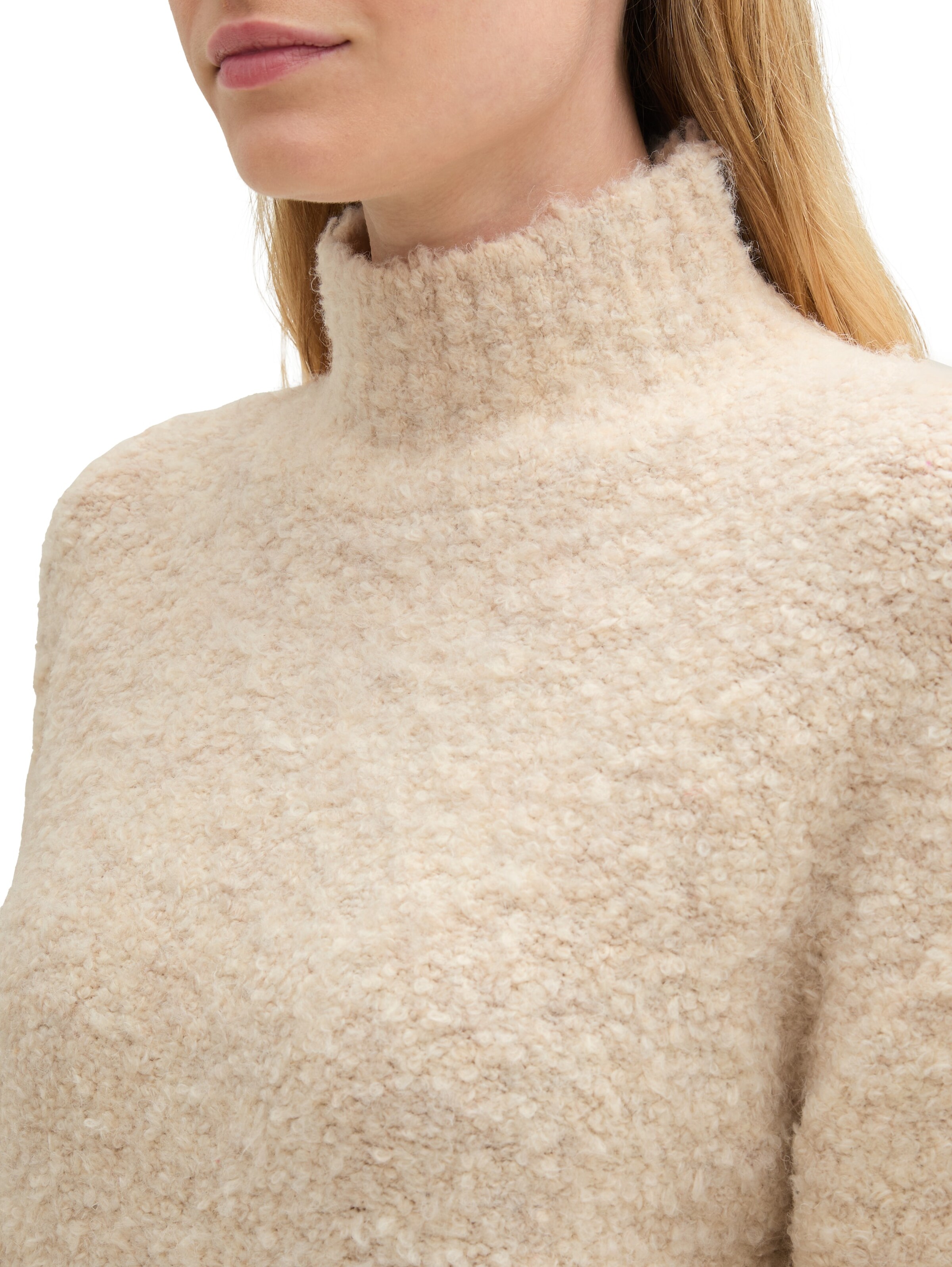 TOM TAILOR Sweater in Beige