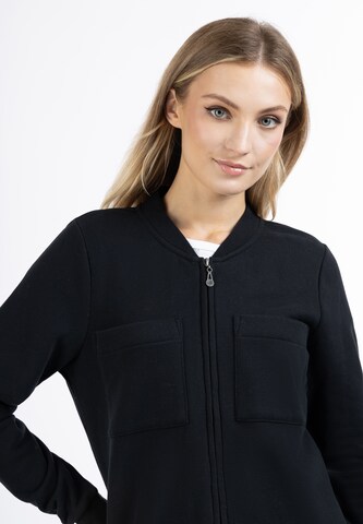 DreiMaster Vintage Sweatvest 'Takelage' in Zwart