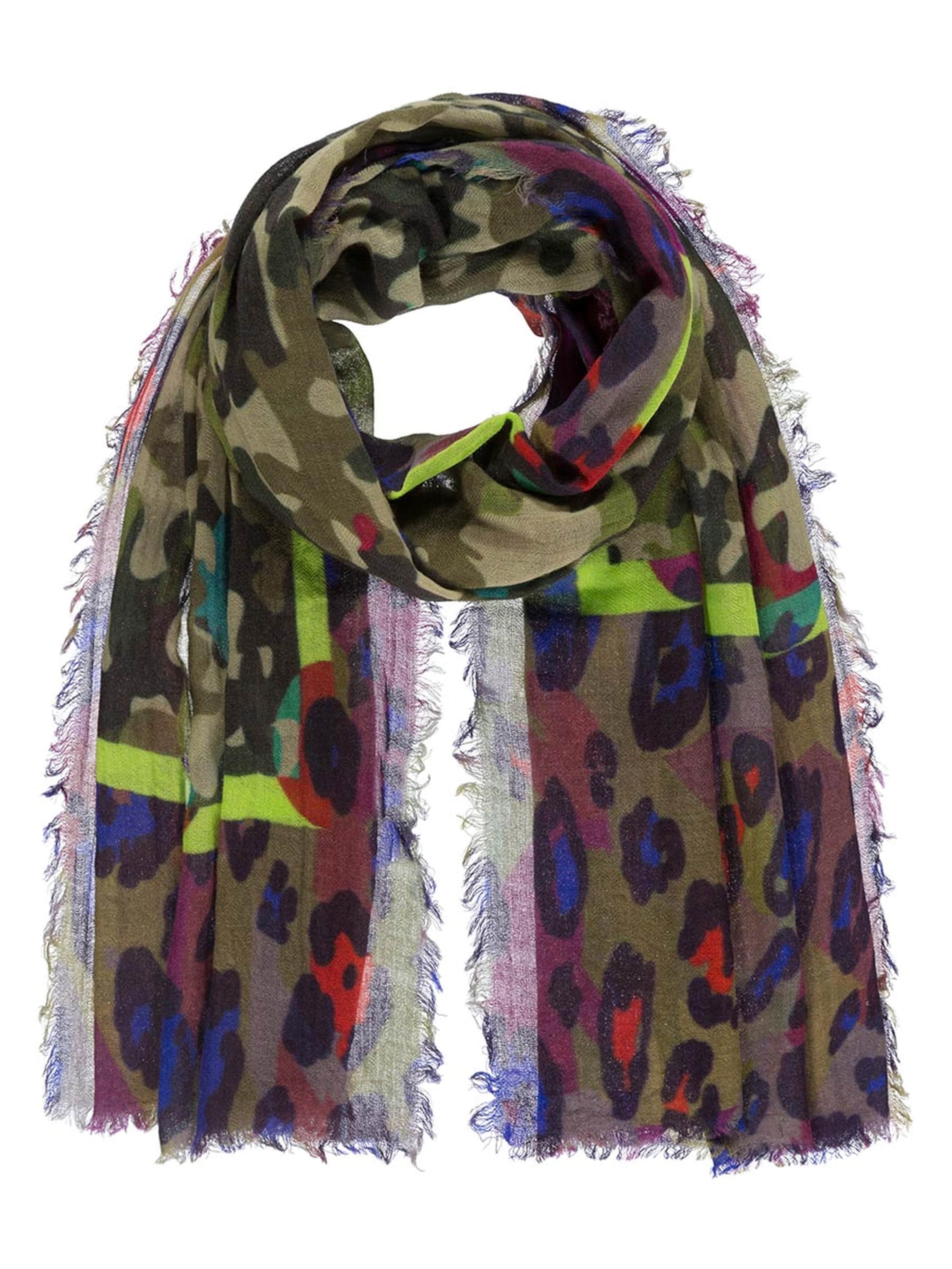Passigatti Tuch 'Camouflage-Leo'‌‌‌‌‌‌ in One Size in grün, Produktansicht