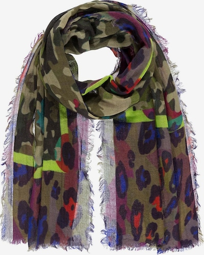 Passigatti Tuch 'Camouflage-Leo' in One Size in grün, Produktansicht