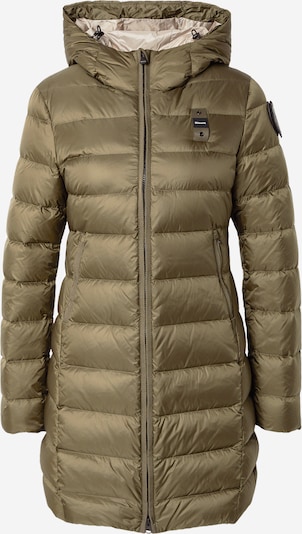Blauer.USA Mantel in XS in beige / oliv, Produktansicht