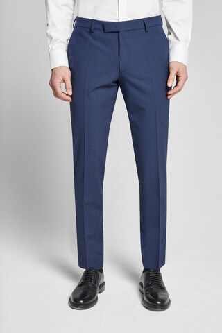 JOOP! Regular Pleated Pants 'Blayr' in Blue: front