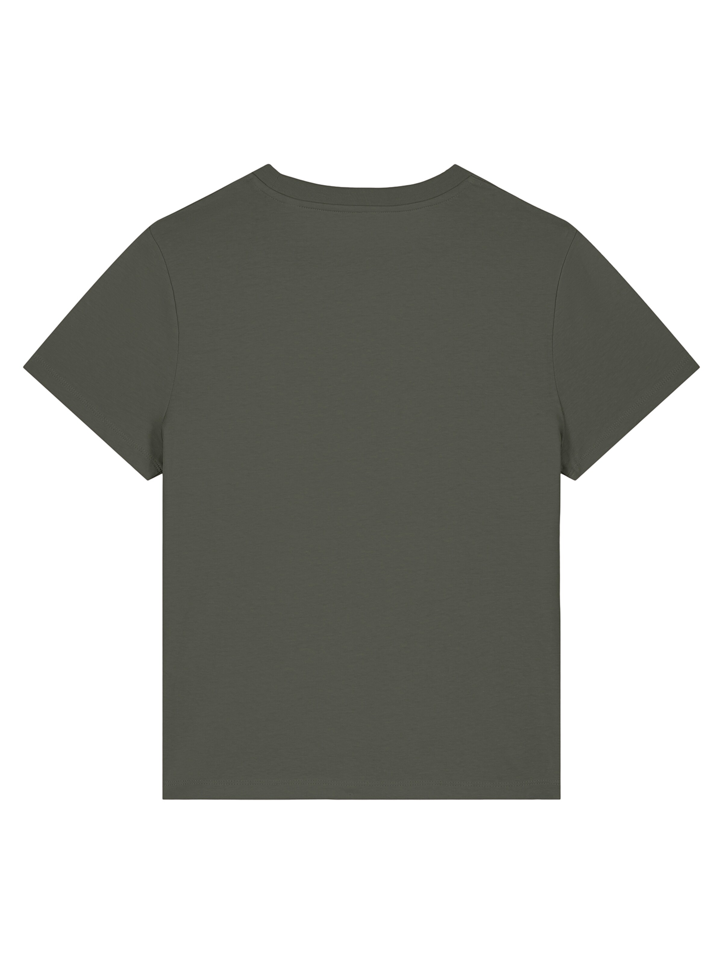 T-shirt 'Moonphases & Flower' Watapparel en vert