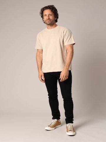 T-Shirt 'JUWON' Deeluxe en beige