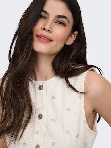 ONLY Vest 'ONLNAOMI' in Beige