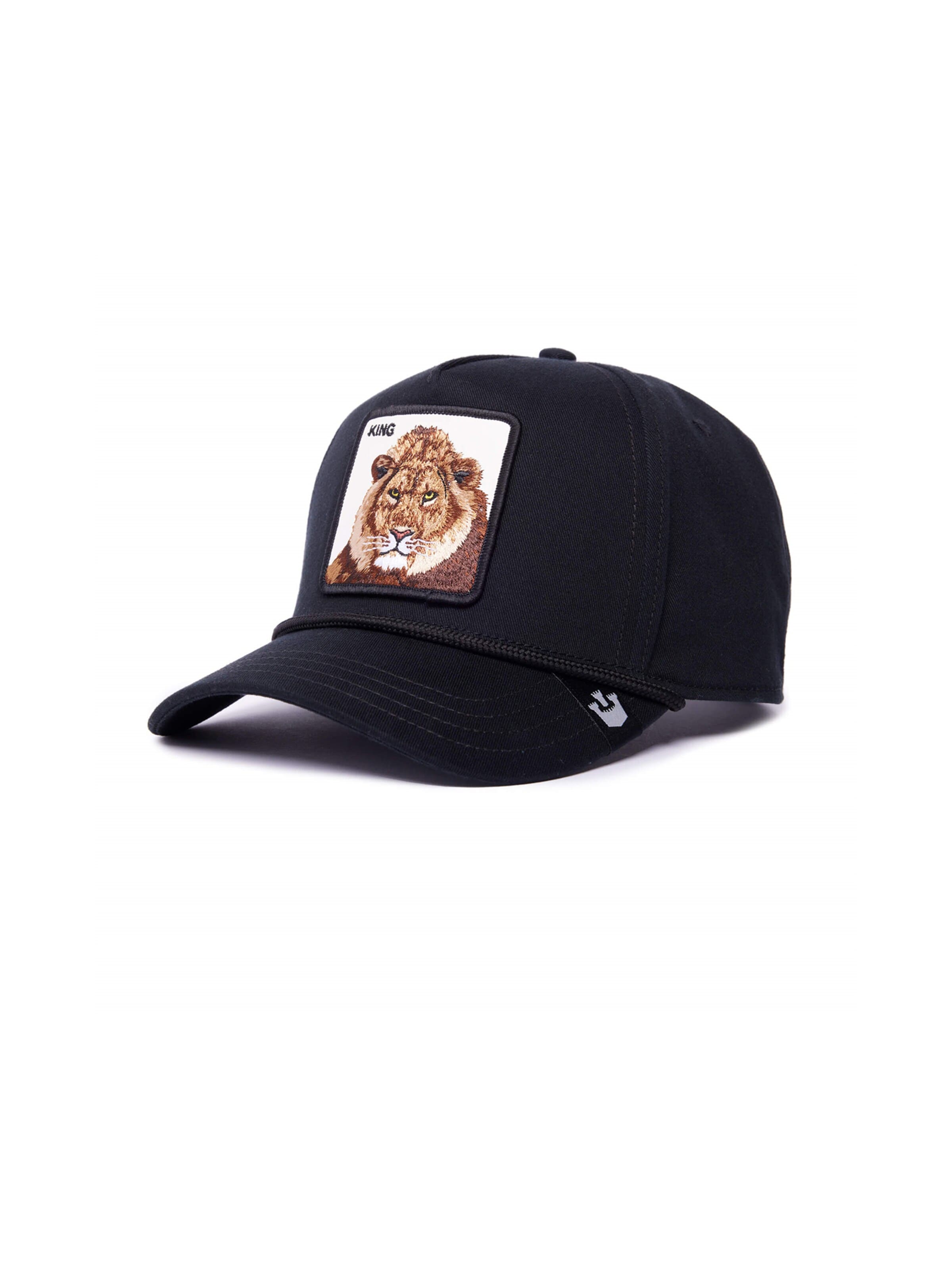GOORIN Bros. Cap 'King 100'‌‌‌‌ in Schwarz: Vorderseite