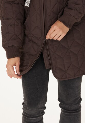 Weather Report Outdoor Coat 'Nokka' in Brown