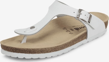 VITAFORM Zehentrenner in Weiß: Vorderseite