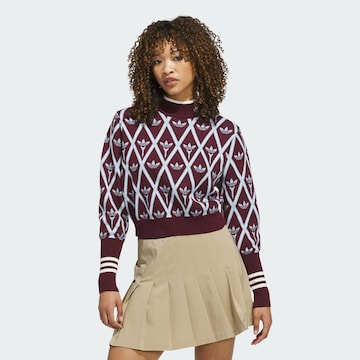 ADIDAS PERFORMANCE Sports sweater 'Originals Trefoil' in Red: front