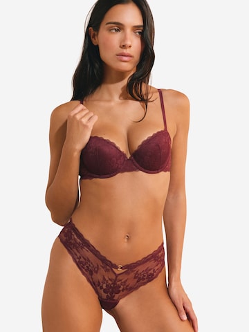 Balconcino Reggiseno 'Heritage' di ETAM in rosso