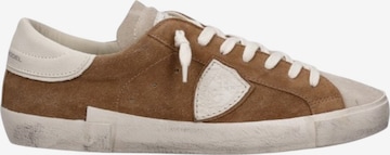Philippe Model - Zapatillas deportivas bajas en beige: frente