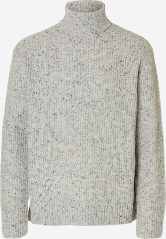 SELECTED Sweater in Grey: front
