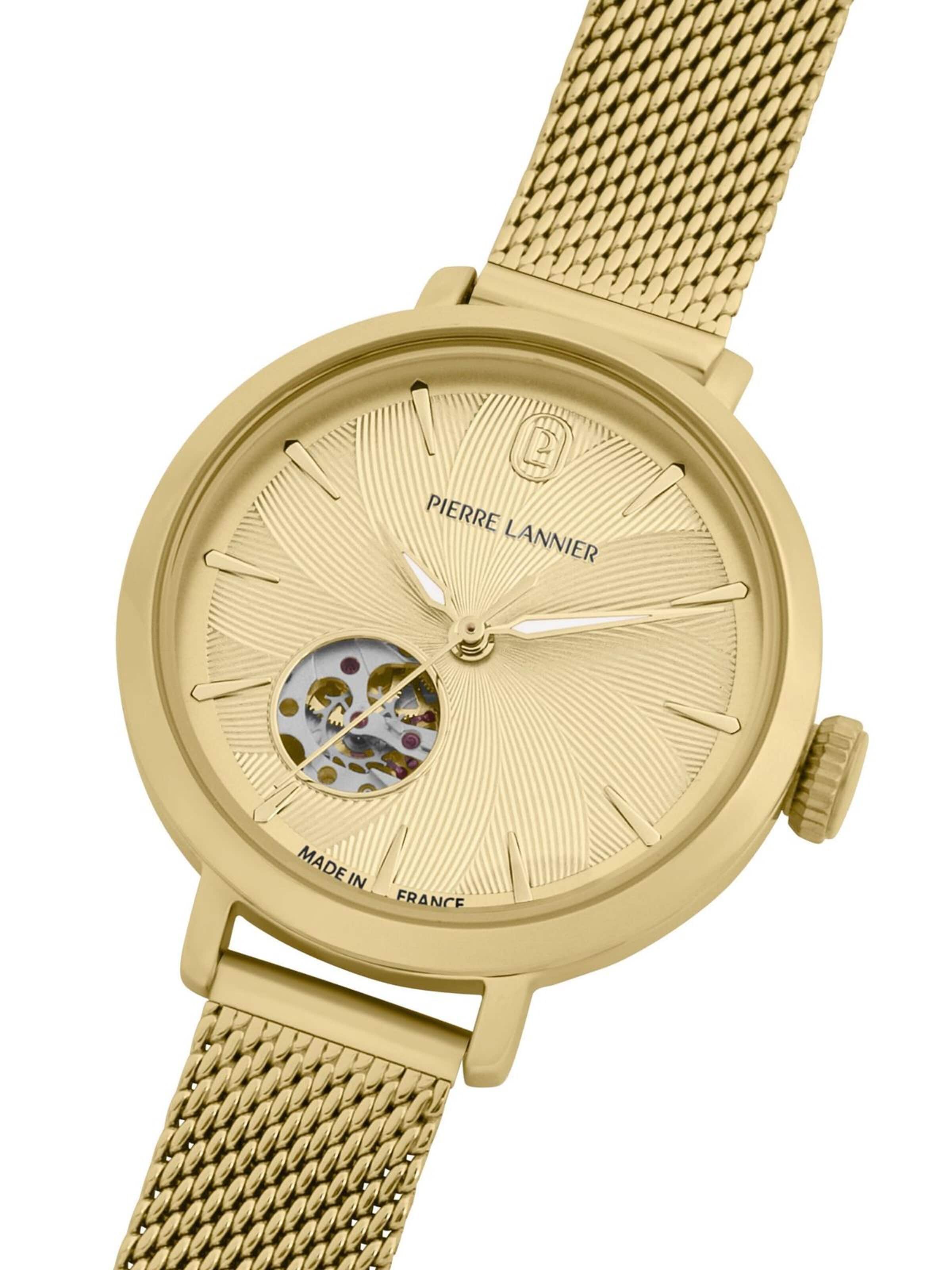 Pierre Lannier Analogové hodinky 'Automatic watch Soline' – zlatá