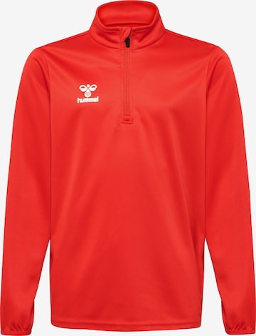 Sweat de sport 'ESSENTIAL' Hummel en rouge : devant