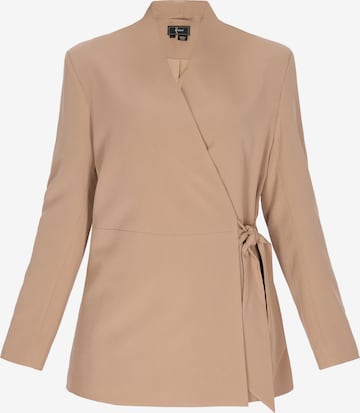 Blazer faina en beige : devant