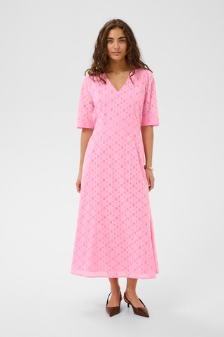 CULTURE - Vestido 'CUadelfine' em rosa: frente