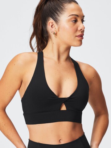 Fabletics Bustier BH 'Oasis Twist' in Schwarz
