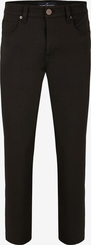HECHTER PARIS Regular Jeans in Zwart: voorkant