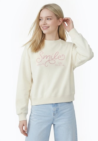 MYMO - Sudadera en beige: frente