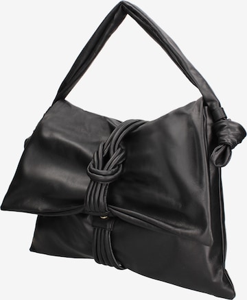 Viola Castellani Schultertasche in Schwarz: Vorderseite