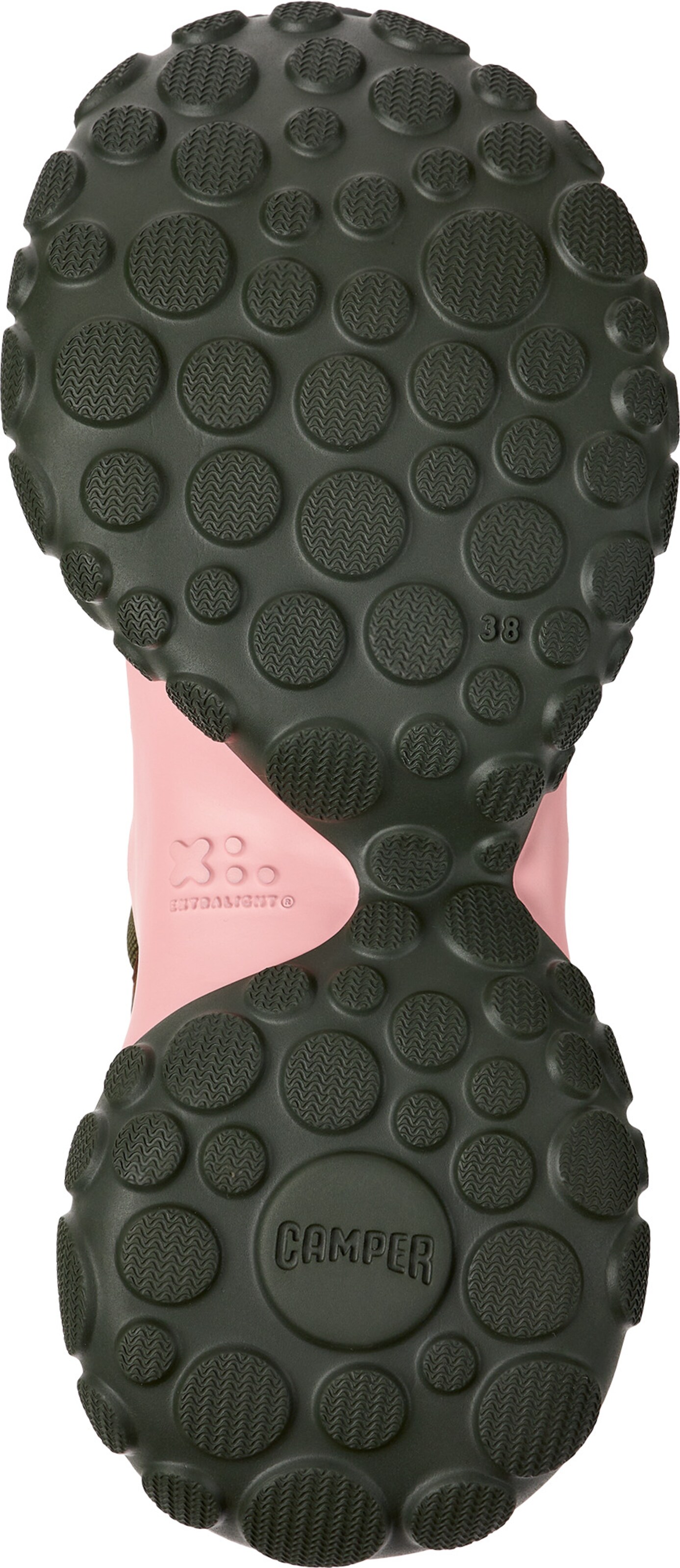 Baskets basses 'Pelotas Mars' CAMPER en vert