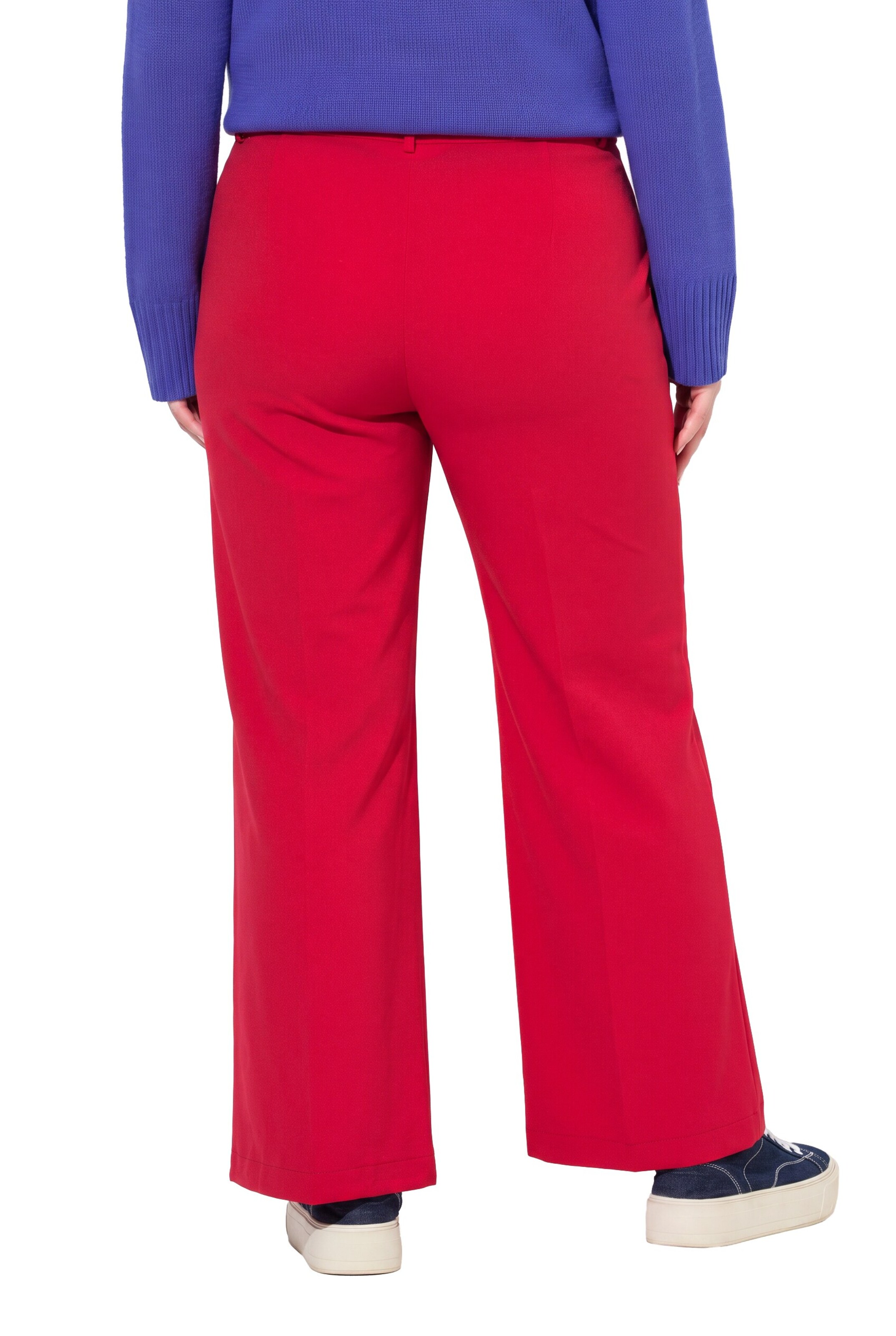 MIAMODA Wide Leg Hose in Rot