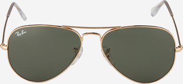 Lunettes de soleil 'Aviator' Ray-Ban en or