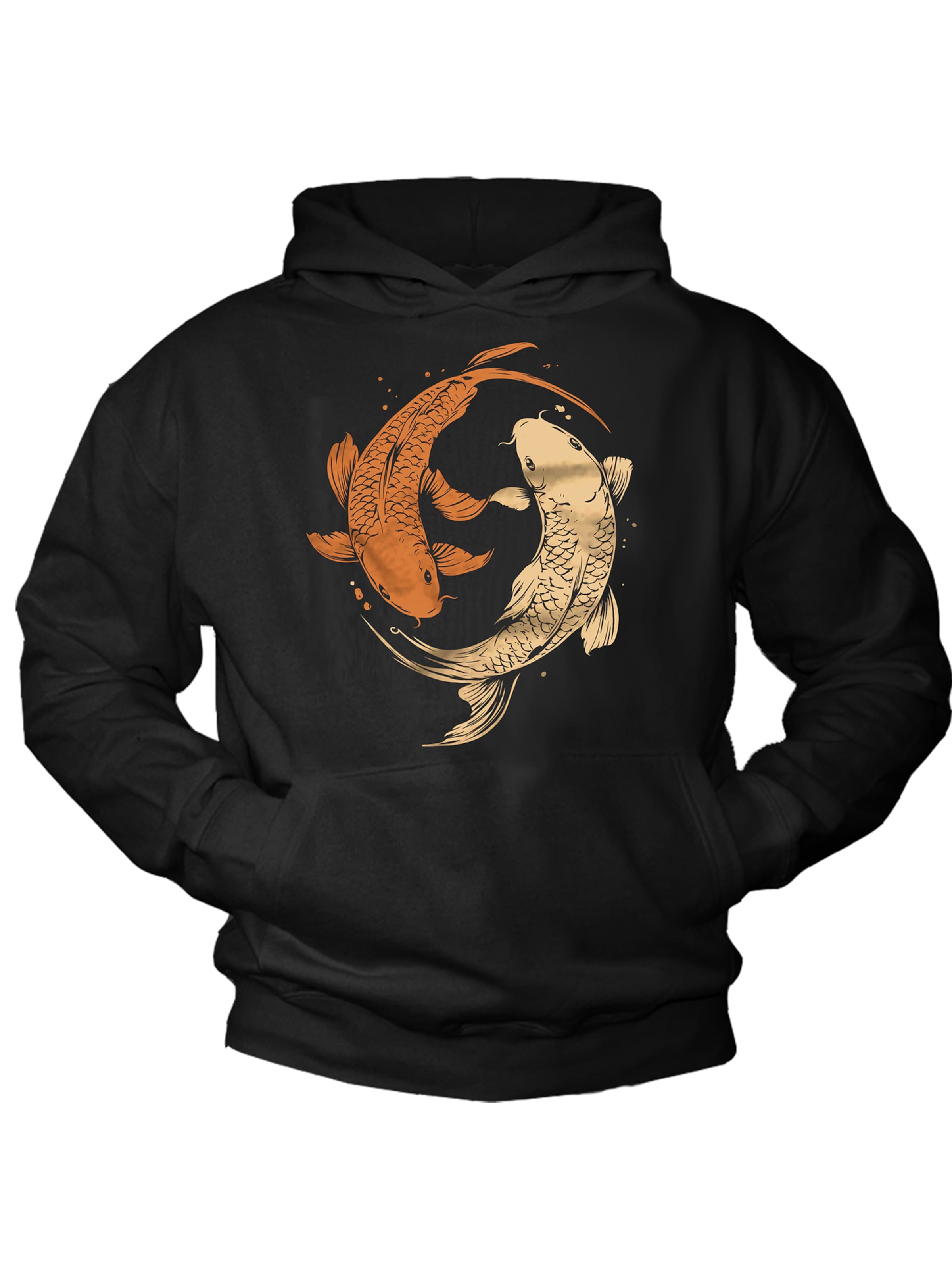 MAKAYA Sweatshirt in Black: front