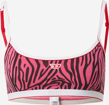 Bustier Soutien-gorge 'KIKIS' DIESEL en rose : devant