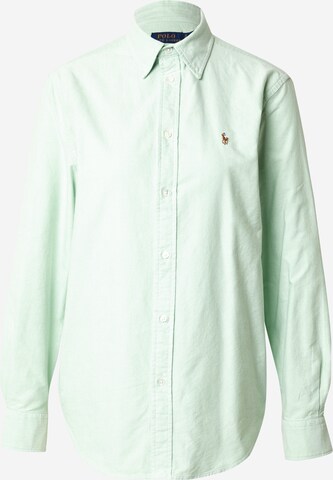 Polo Ralph Lauren Blouse in Groen: voorkant