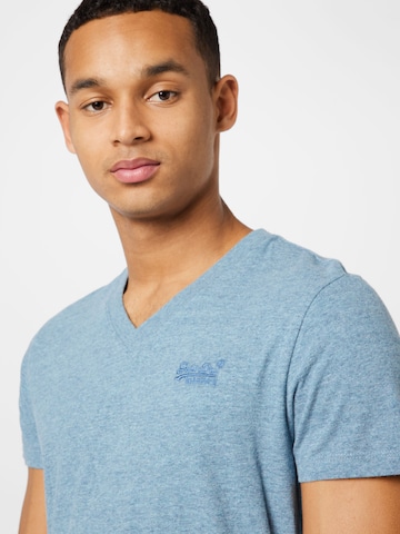 T-Shirt Superdry en bleu