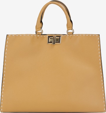 Usha Handbag in Brown: front
