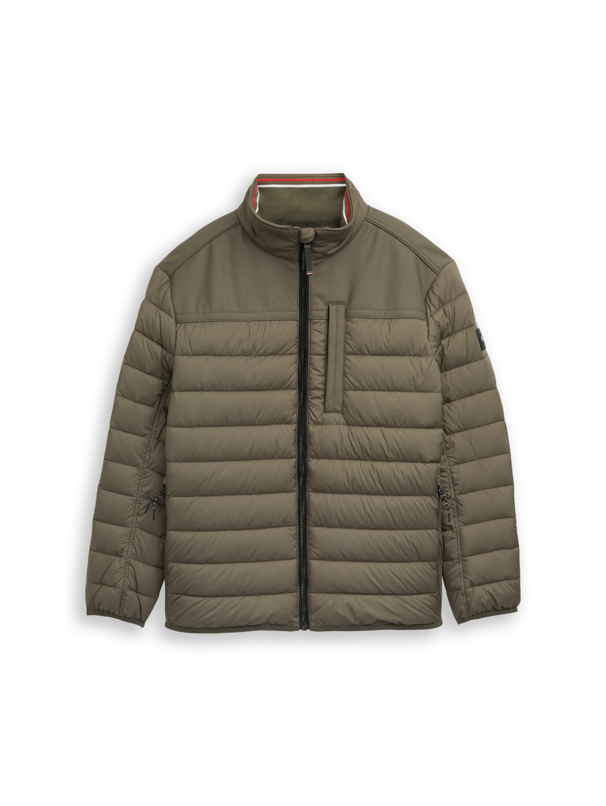 Veste mi-saison TOM TAILOR Men + en vert : devant