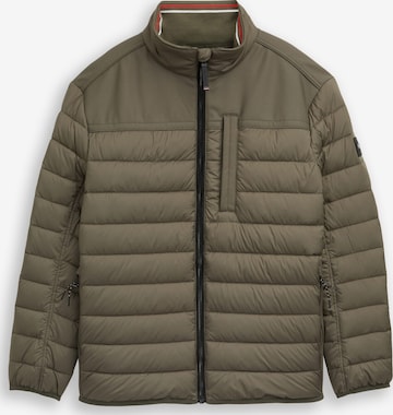 Veste mi-saison TOM TAILOR Men + en vert : devant