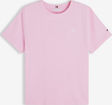 Maglietta di TOMMY HILFIGER in rosa: frontale